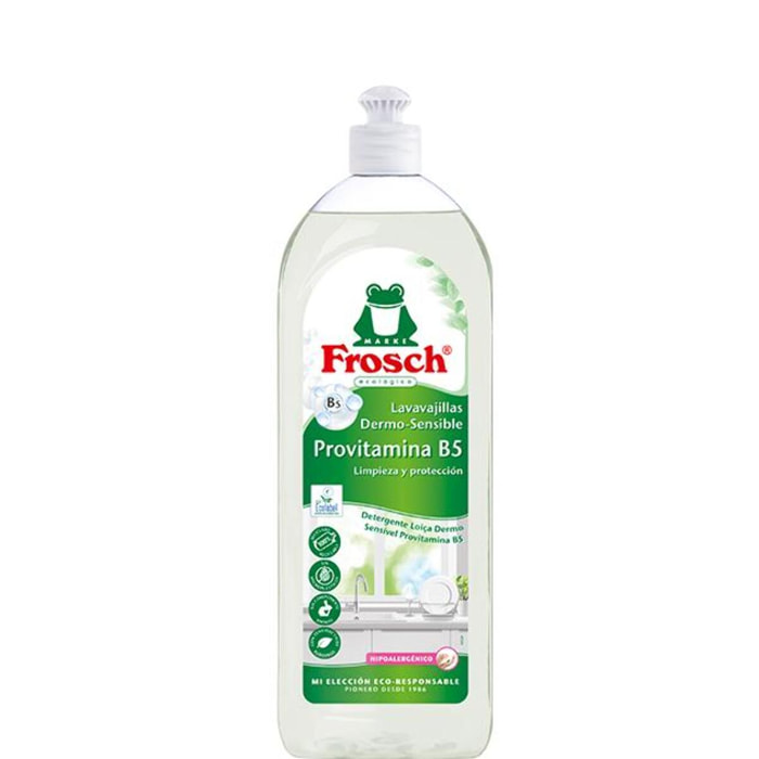 Lavavajillas hipoalergénico Frosch Pack 2 x 750 ml