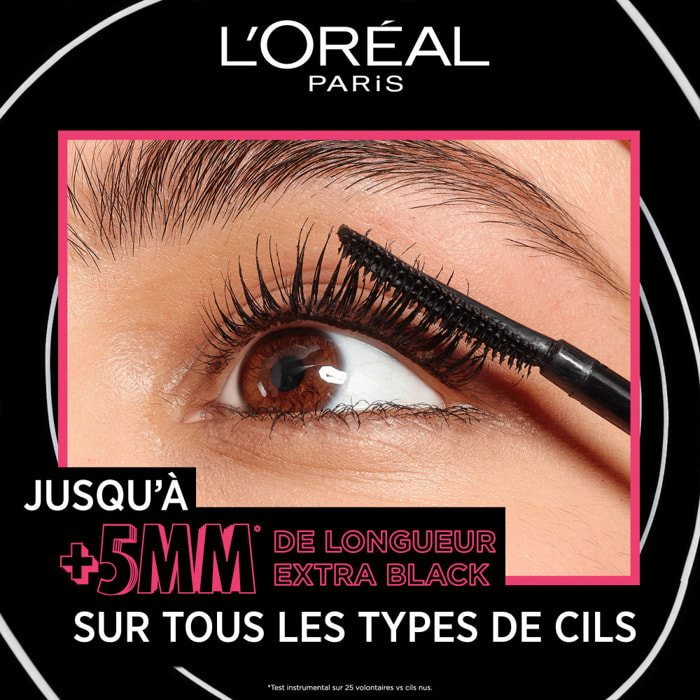 L'Oréal Paris Mascara Telescopic Lift Extra Black 9.9ml