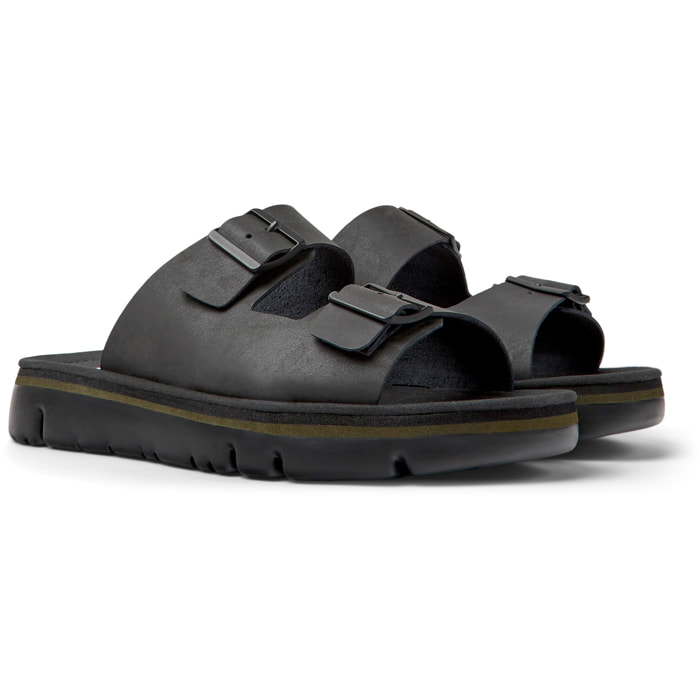 Sandalias - CAMPER Oruga - Negro - Piel de ante