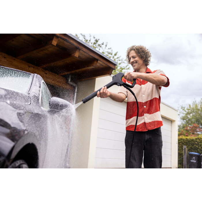 Nettoyeur haute pression Karcher K 7 WCM FJ Home - Pression 180 bar- Débit 600 l/h- rotabuse- canon à mousse- Kit Home inclus
