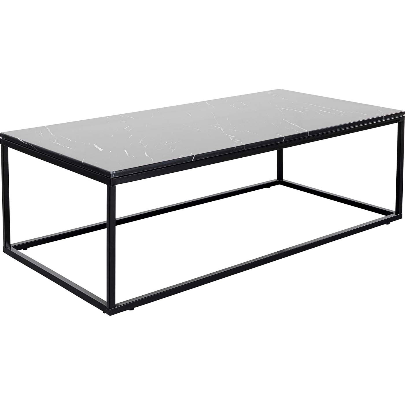 Table basse Key West 120x60cm noire Kare Design