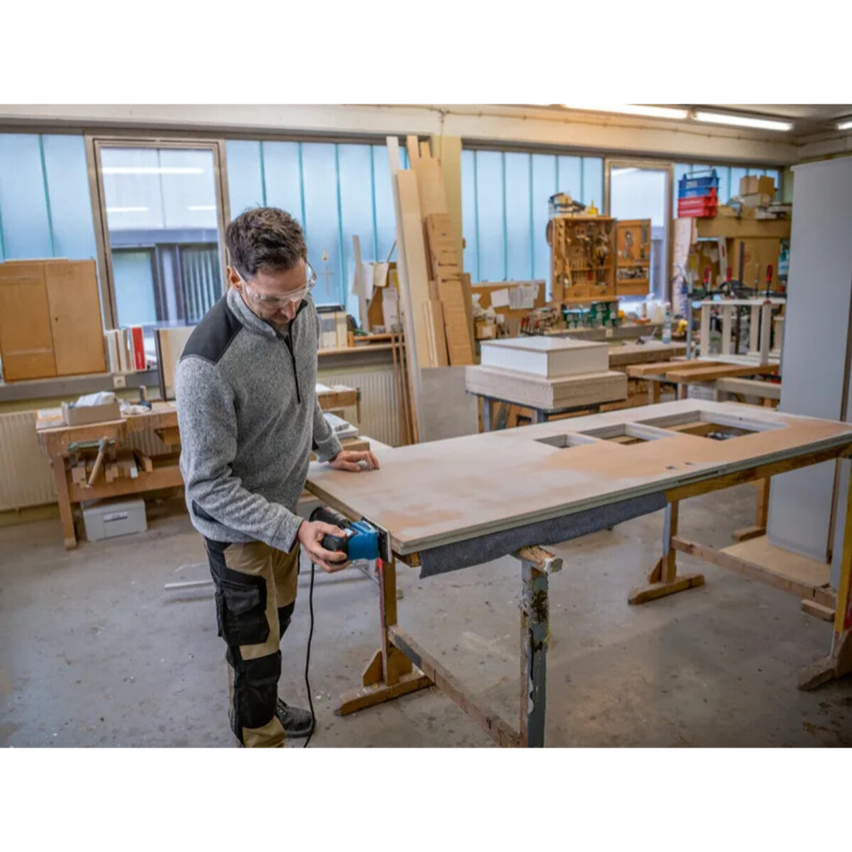 Ponceuse vibrante BOSCH GSS 160-Multi - 180W - Avec plateau de ponçage - 06012A2300