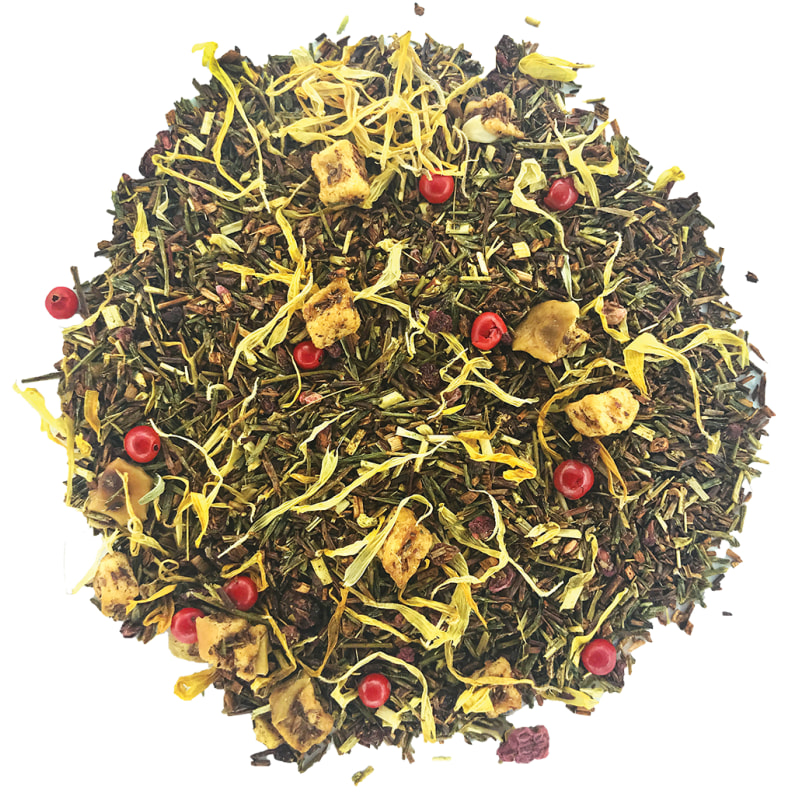 Pêche & Cie - Rooïbos Bio pêche fruits rouges - Infusettes 50x2g