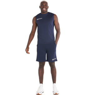 Camiseta de hombre Minimal de algodón orgánico sin mangas