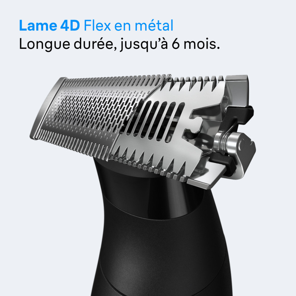 Braun Tout-En-Un Series XT3, + 5 Outils Pour Créer Son Style, Lame 4D Flex, XT3100