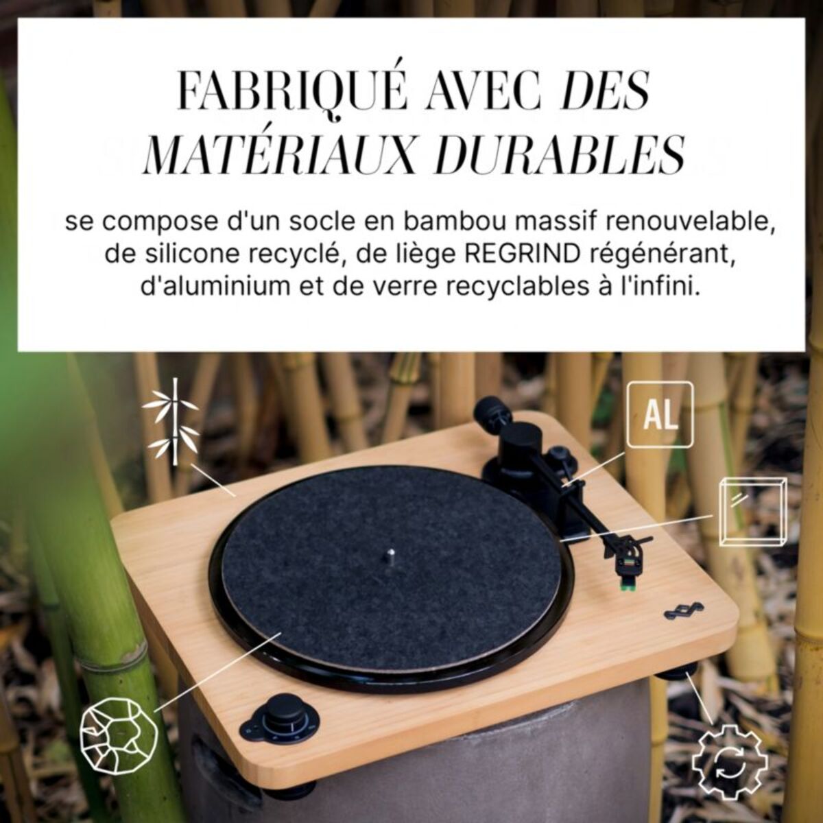 Platine vinyle MARLEY Stir it Up LUX