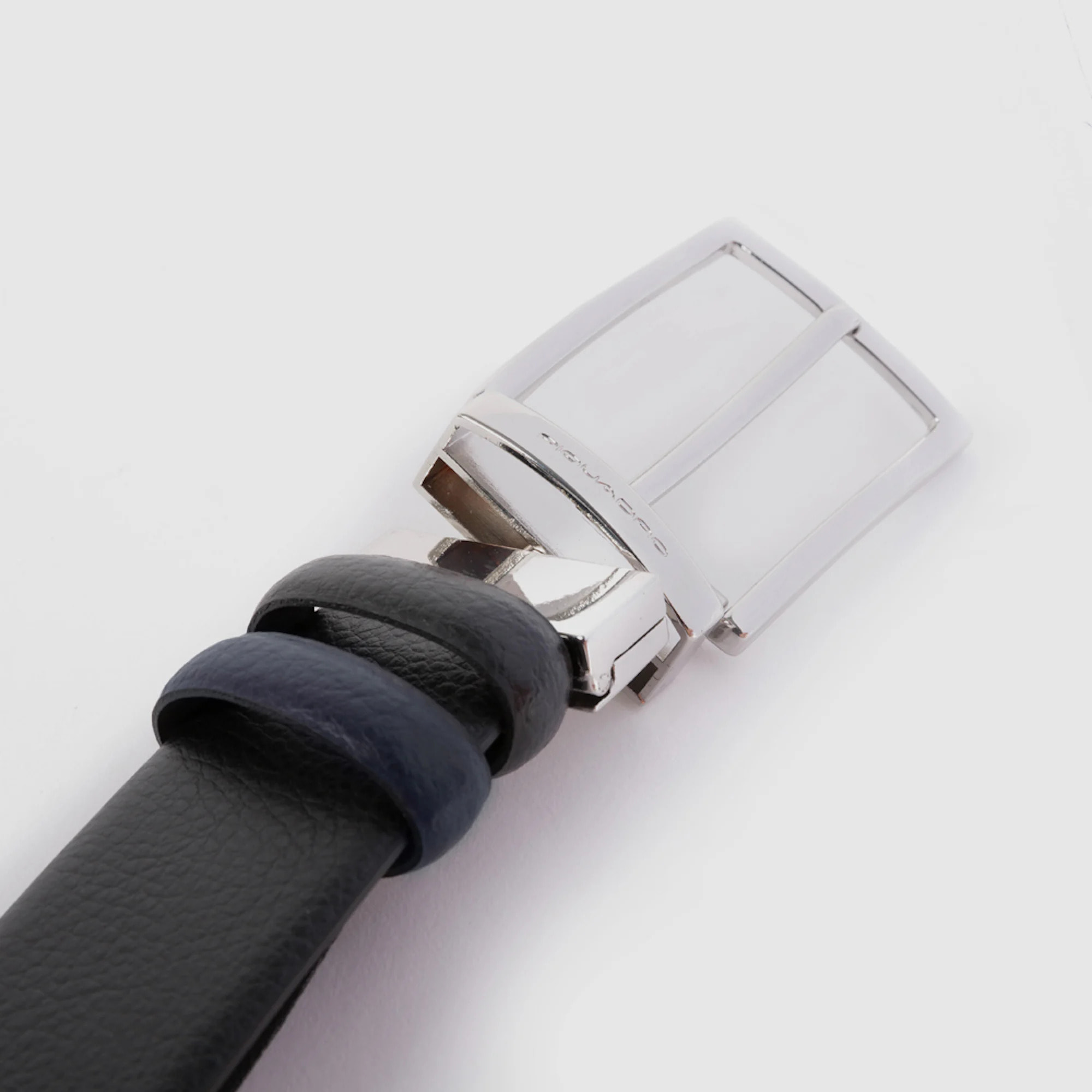 Piquadro Cintura reversibile in pelle