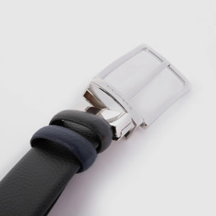 Piquadro Cintura reversibile in pelle