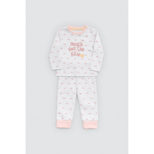 Set per neonato a maniche lunghe con stampa Rainbowland