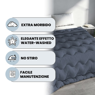 TRAPUNTA INVERNALE WATERWASHED MATRIMONIALE Made in Italy