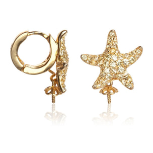 Pendientes Lancaster Mujer JLA-EAR-STAR-6