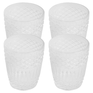 Juego de vasos de cristal de 300ml Transparente San Ignacio