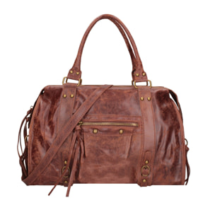 Borsa a spalla da donna - Modello Clara - Vera pelle - 41.0 x 28.0 x 13.0 cm