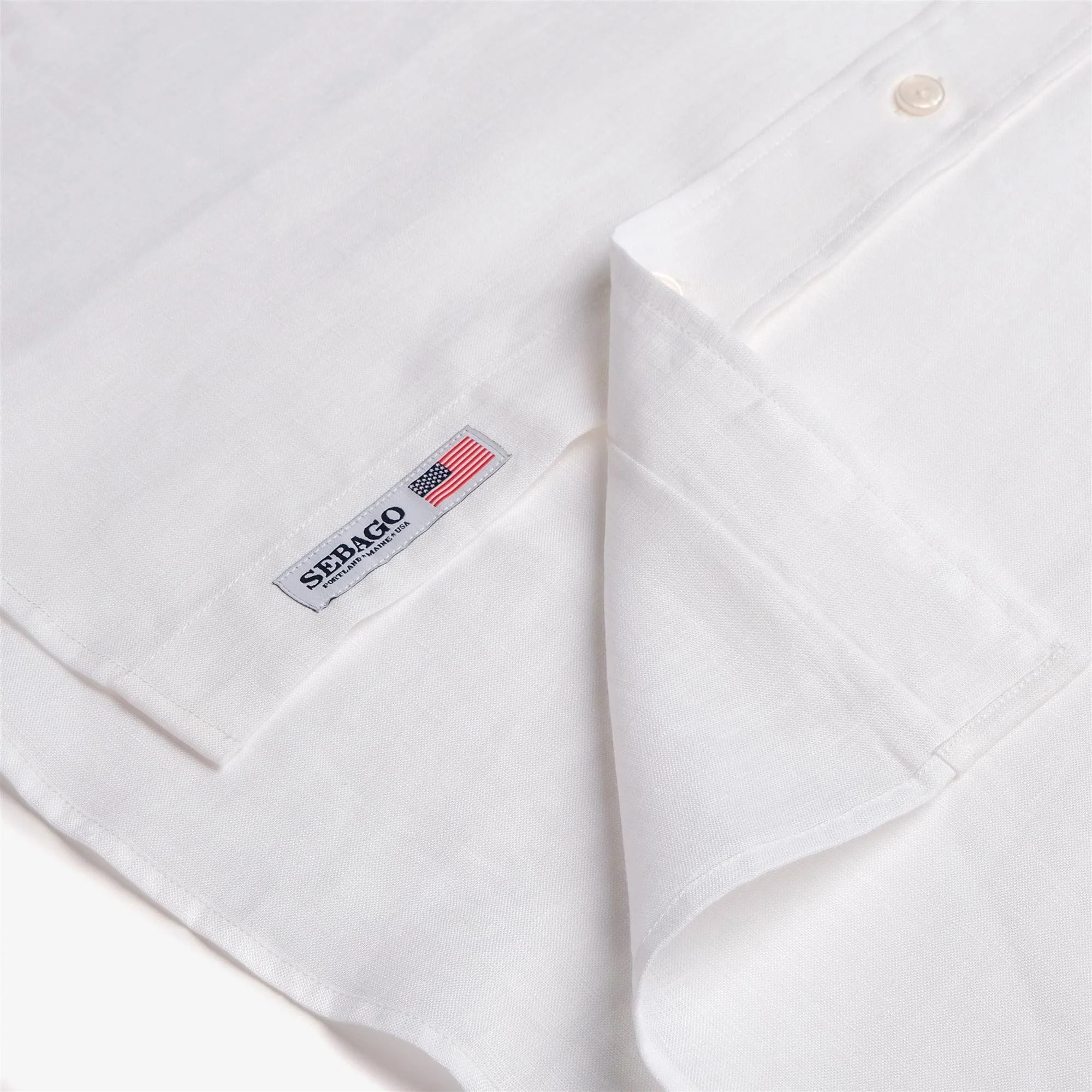 Camicie Sebago Uomo Donna Bianco OSBORN