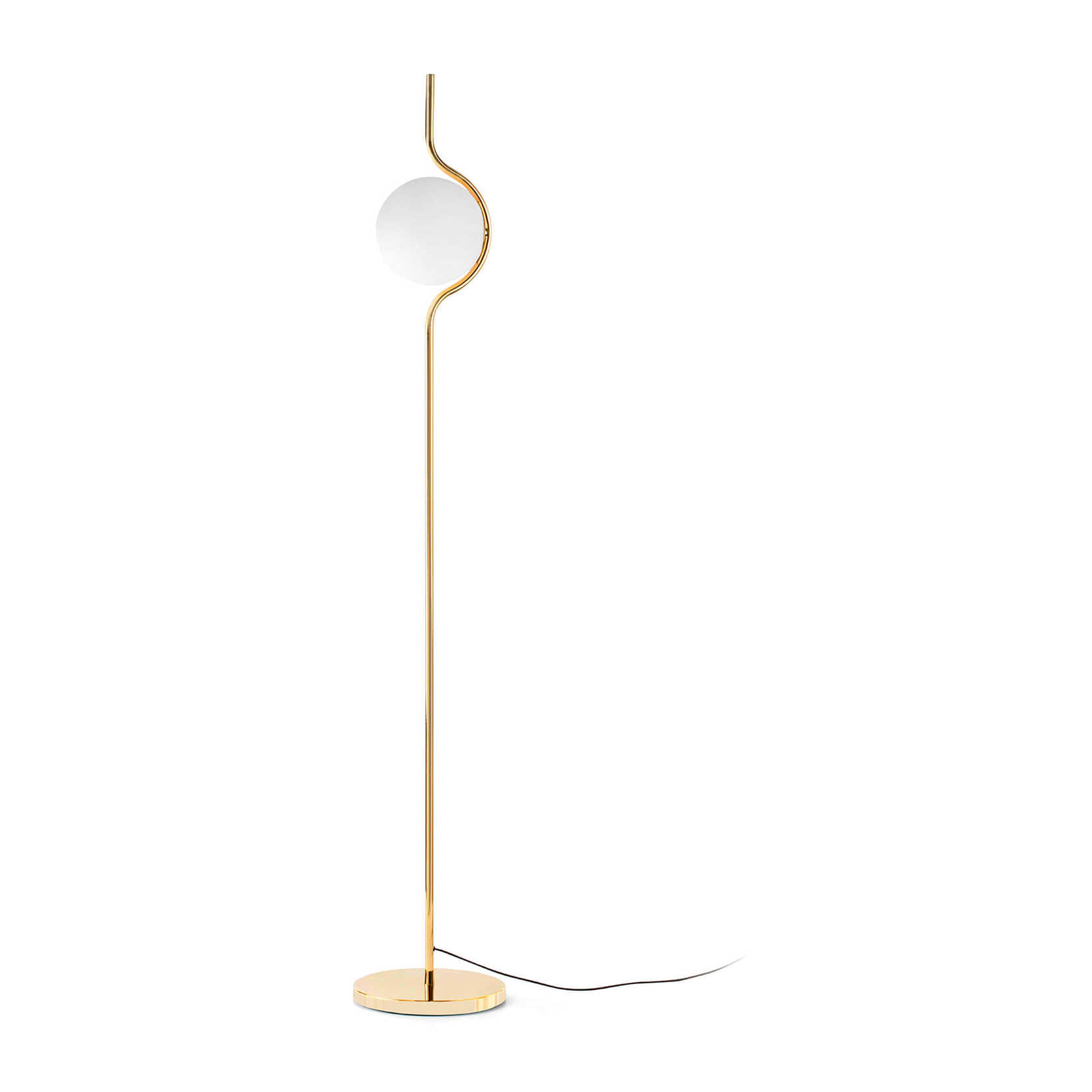 LE VITA Lampadaire dimmable or