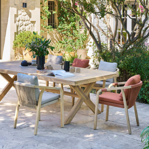 Table de jardin 10 places Xenia eucalyptus