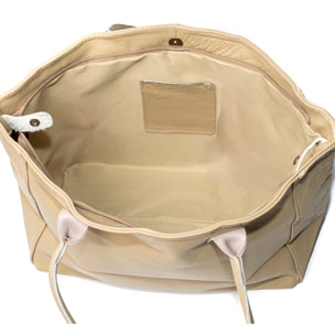 Avola borsa a spalla donna. Pelle autentica Dollaro.