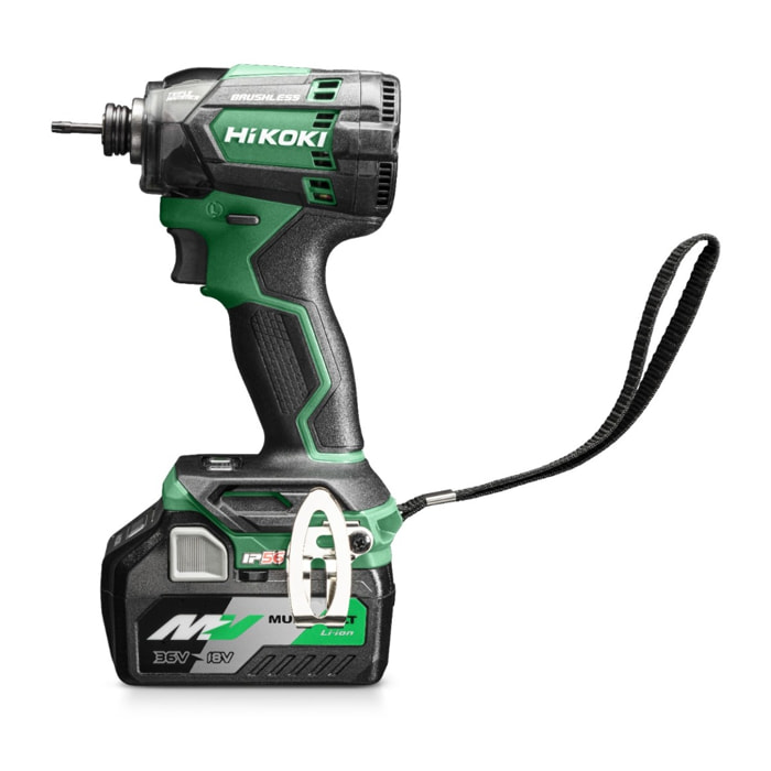 Visseuse à choc HIKOKI - 18V 4,0Ah - 210 Nm – 2 batteries Multi Volt - WH18DCWRZ