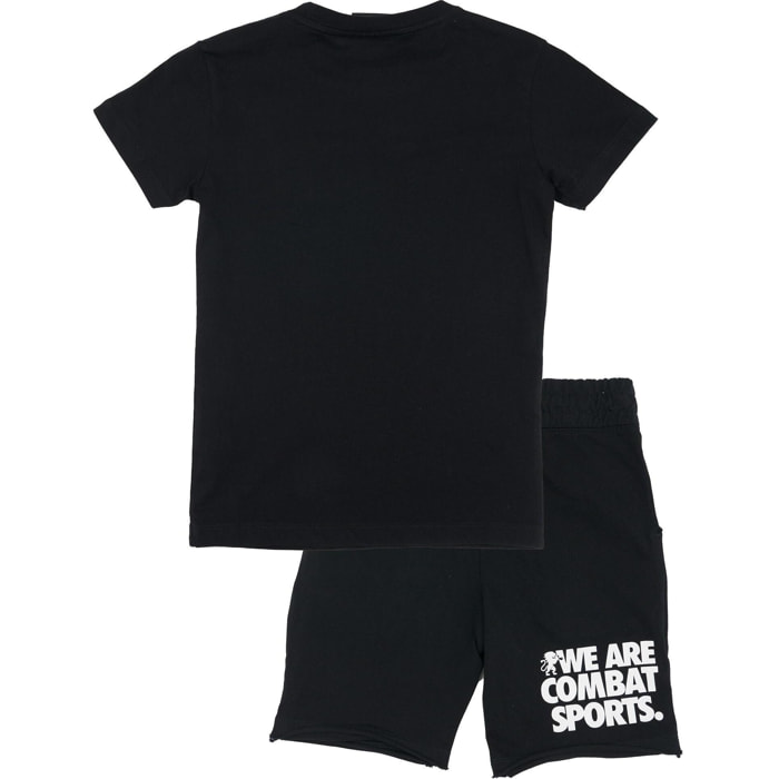 Conjunto niño Leone 1947 Apparel WACS camiseta y pantalón corto algodón
