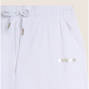 Pantaloni cropped comfort fit con gamba dritta