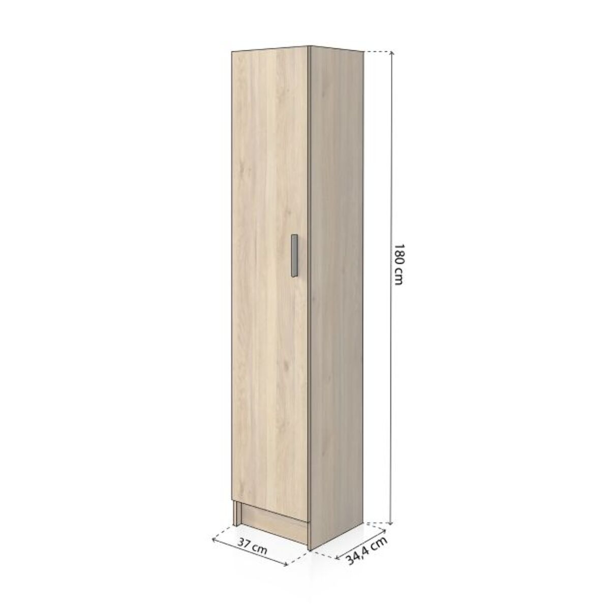 Armario Multi Useful SH 37 1 Puerta Roble Alpine
