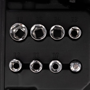 Llave dinamométrica 21V eléctrica e inalámbrica, con DOBLE BATERIA de 2600 mAh.