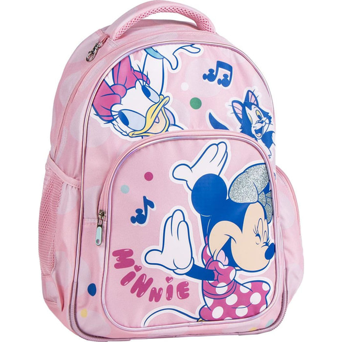 Mochila Escolar Mediana 42 Cm Minnie