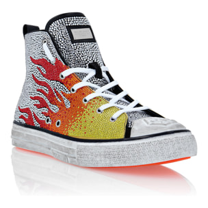 PHILIPP PLEIN Zapatillas altas MEGASTAR