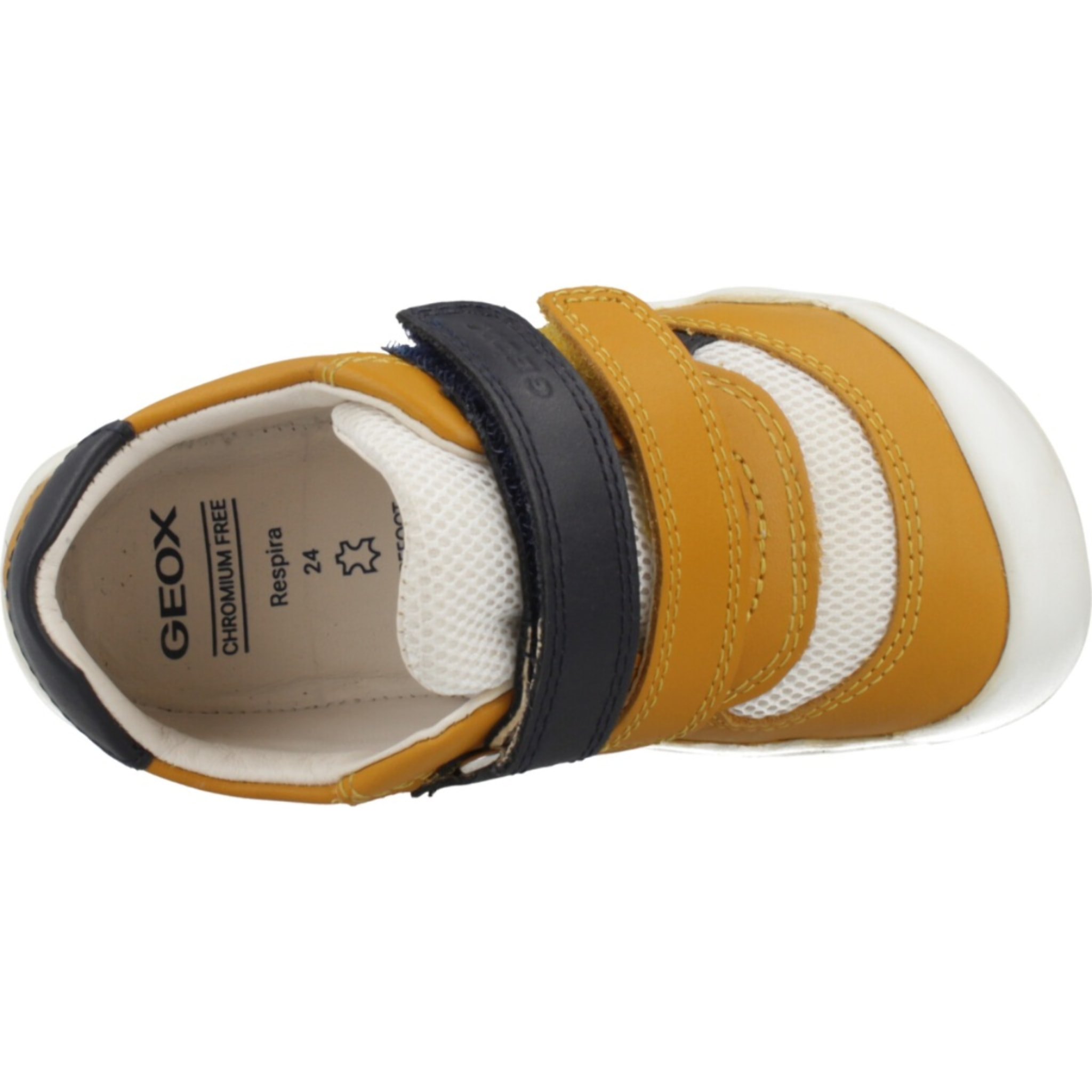 Zapatillas Niño de la marca GEOX  modelo B STEPPIEUP AMARILLO