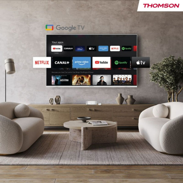 Passerelle multimédia THOMSON 270W Box 4K Plus avec Google TV