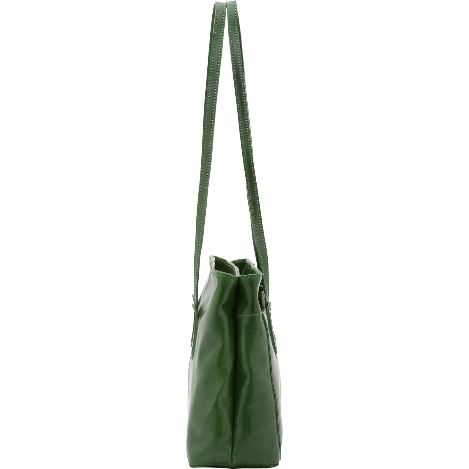 Borsa a spalla da donna - Modello Iduna Lux - Vera pelle - 35.0 x 26.0 x 12.0 cm