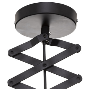 Lámpara colgante de metal lahti negro