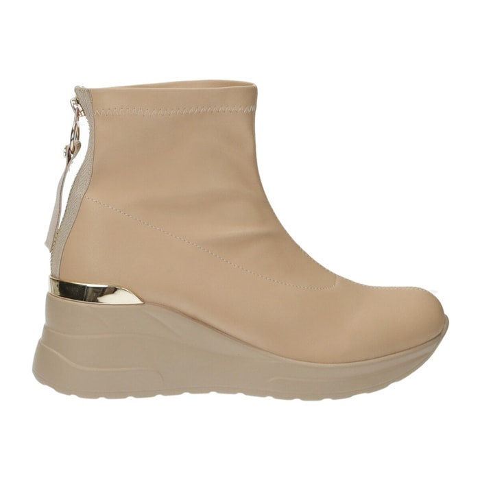 Stivaletti Donna Tata Italia Beige