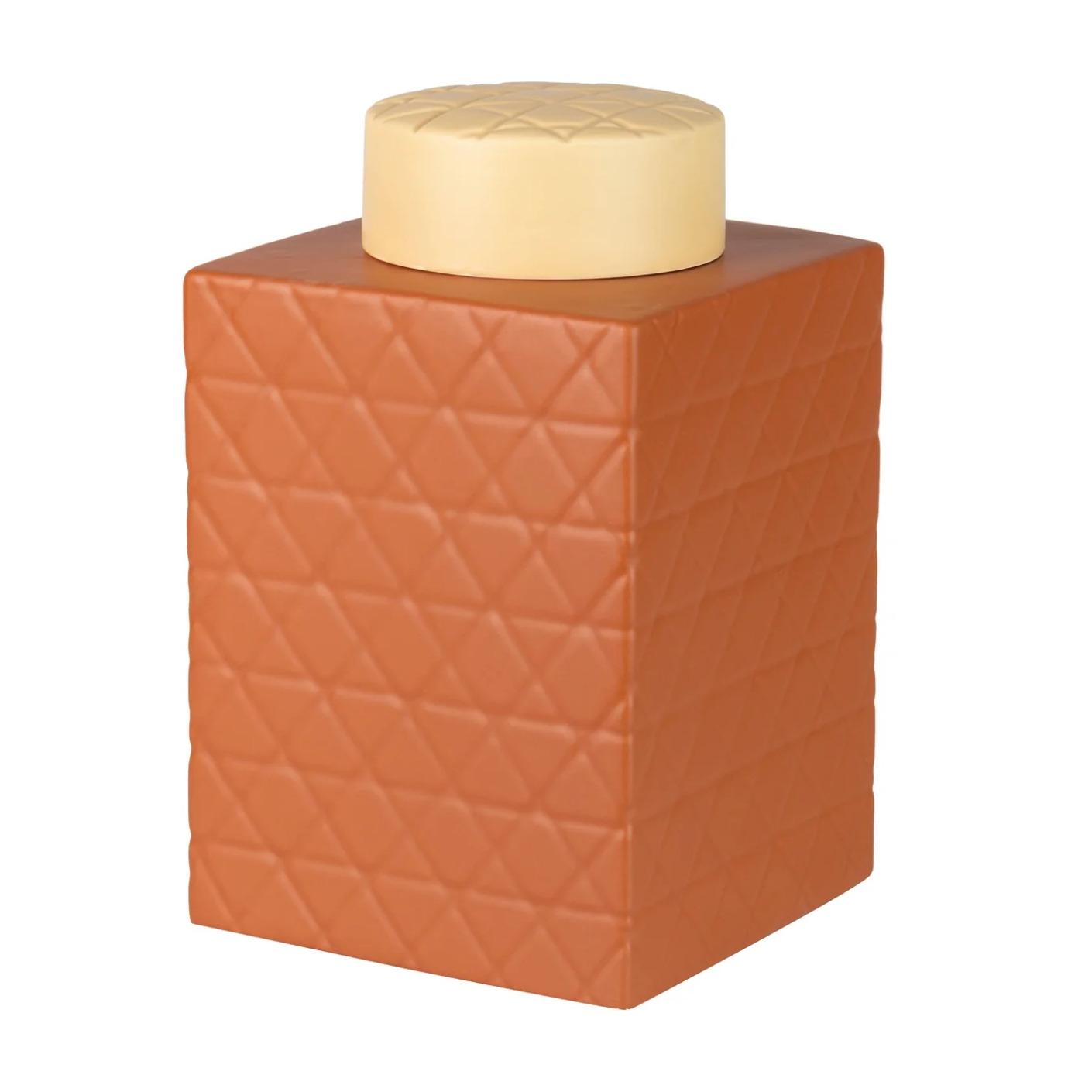 Tibor Ceramica Naranja Mate 19x19x31 Cm