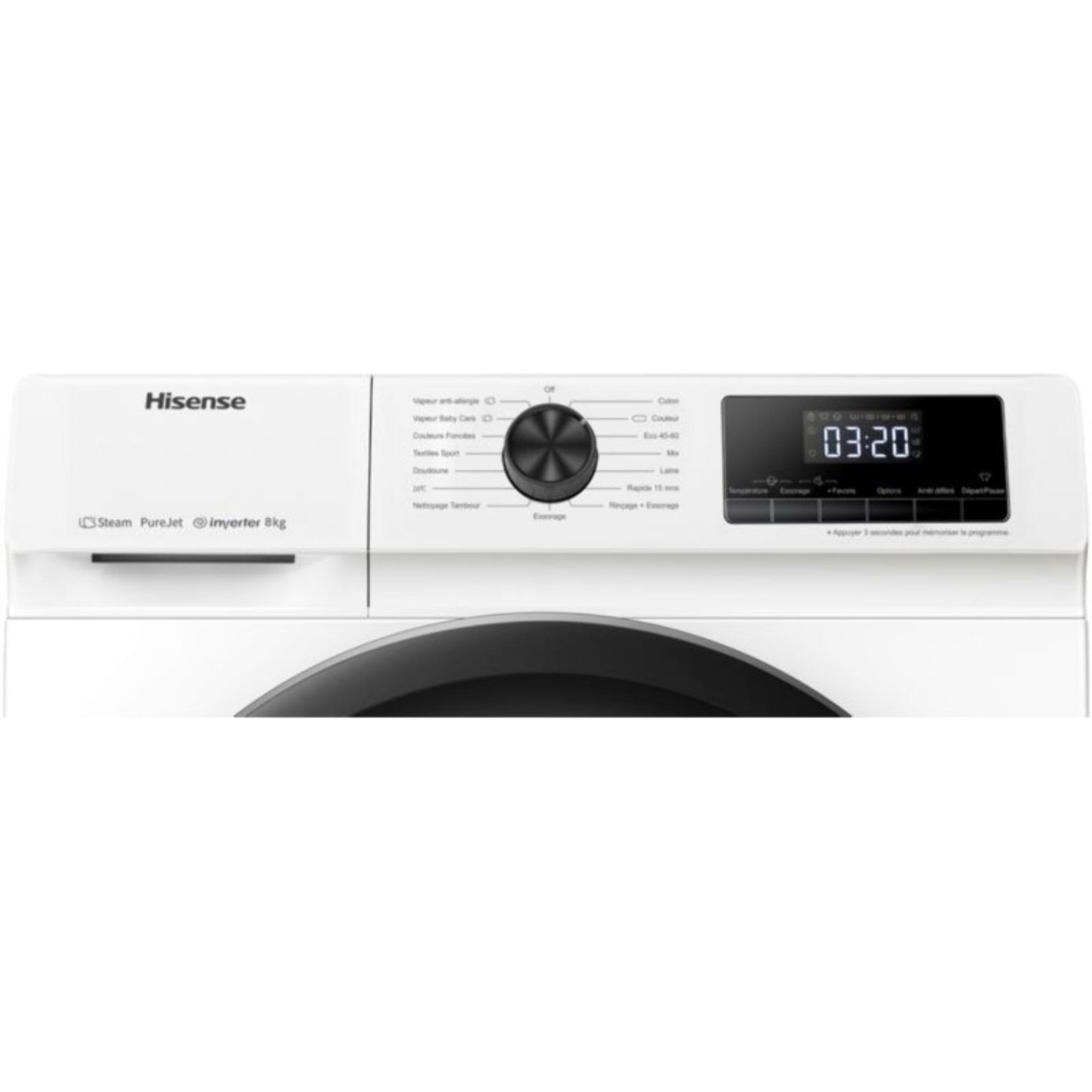 Lave linge hublot HISENSE WF8014QAEVJM