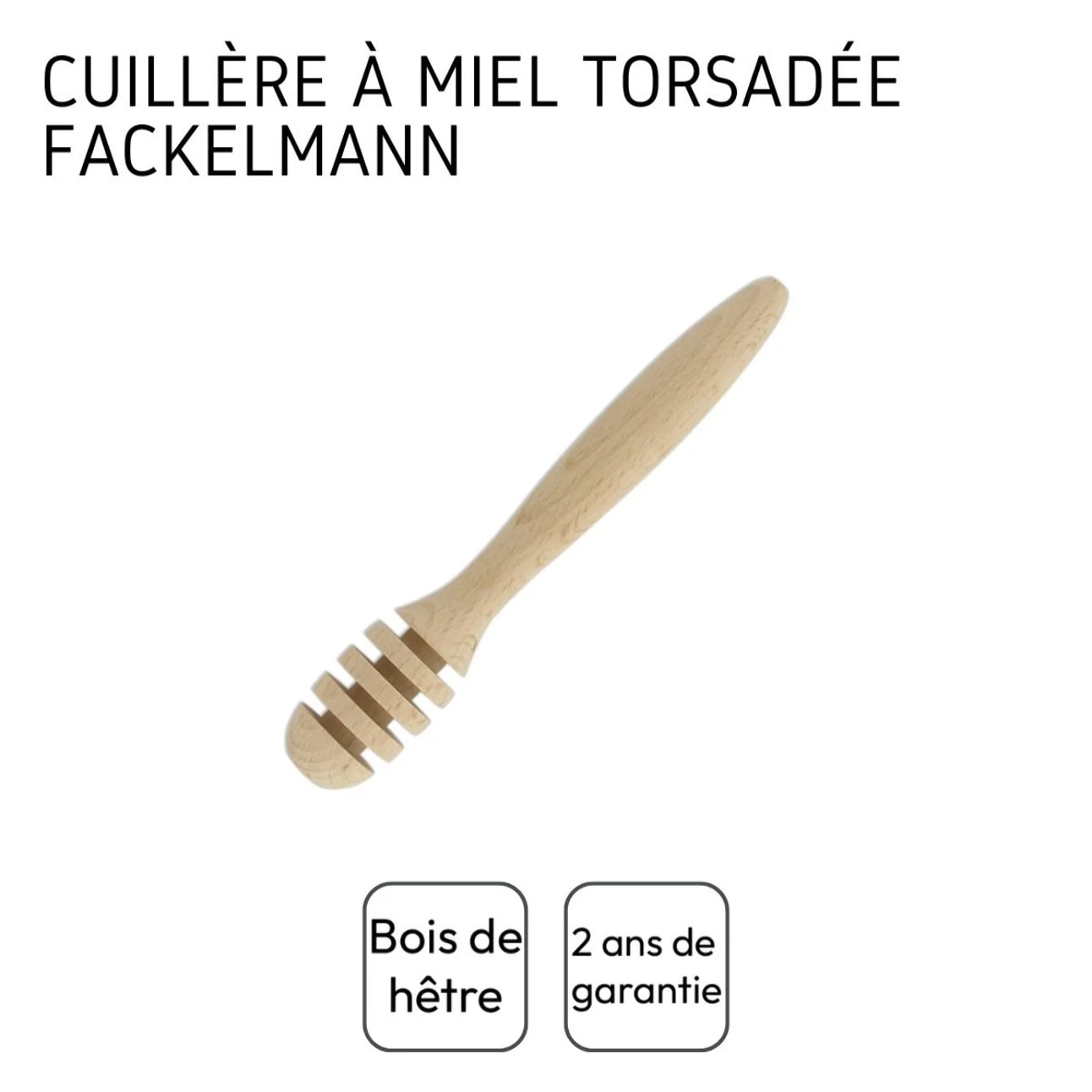 Cuillère à miel en bois Fackelmann Wood Edition