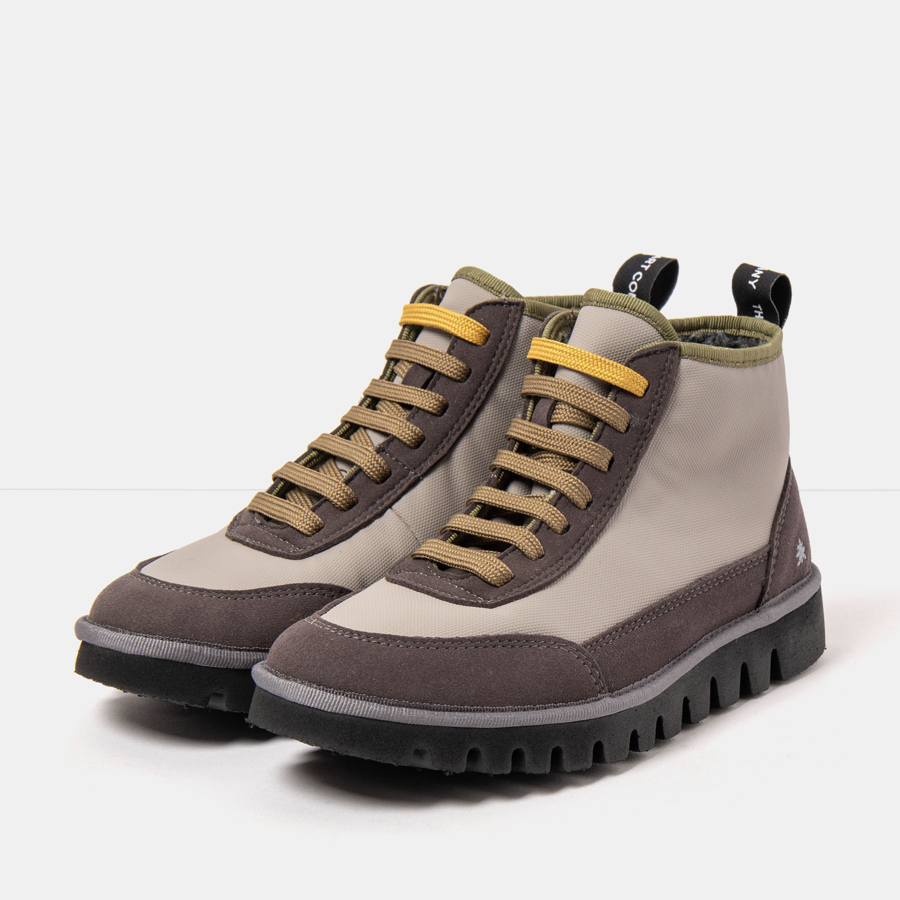 Botines 1585 RUBBER NYLON GREY-ANTRACITA/ONTARIO color Grey-antracita