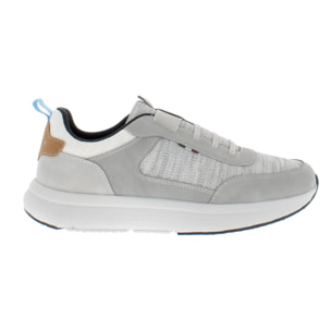 Armata di Mare Scarpe Uomo Sneakers Casual Stringate con Soletta Rimovibile in Memory Foam AMU S24L504 Grey