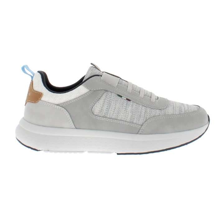 Armata di Mare Scarpe Uomo Sneakers Casual Stringate con Soletta Rimovibile in Memory Foam AMU S24L504 Grey