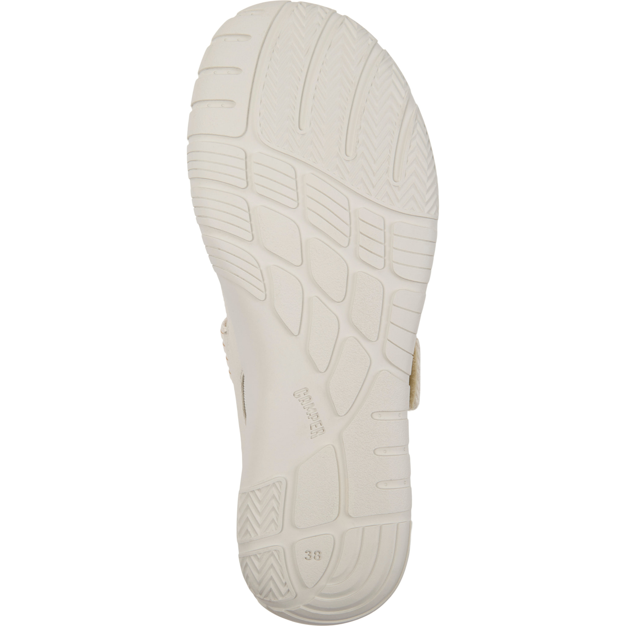 Bailarinas - CAMPER Peu Path - Blanco - Cuero liso