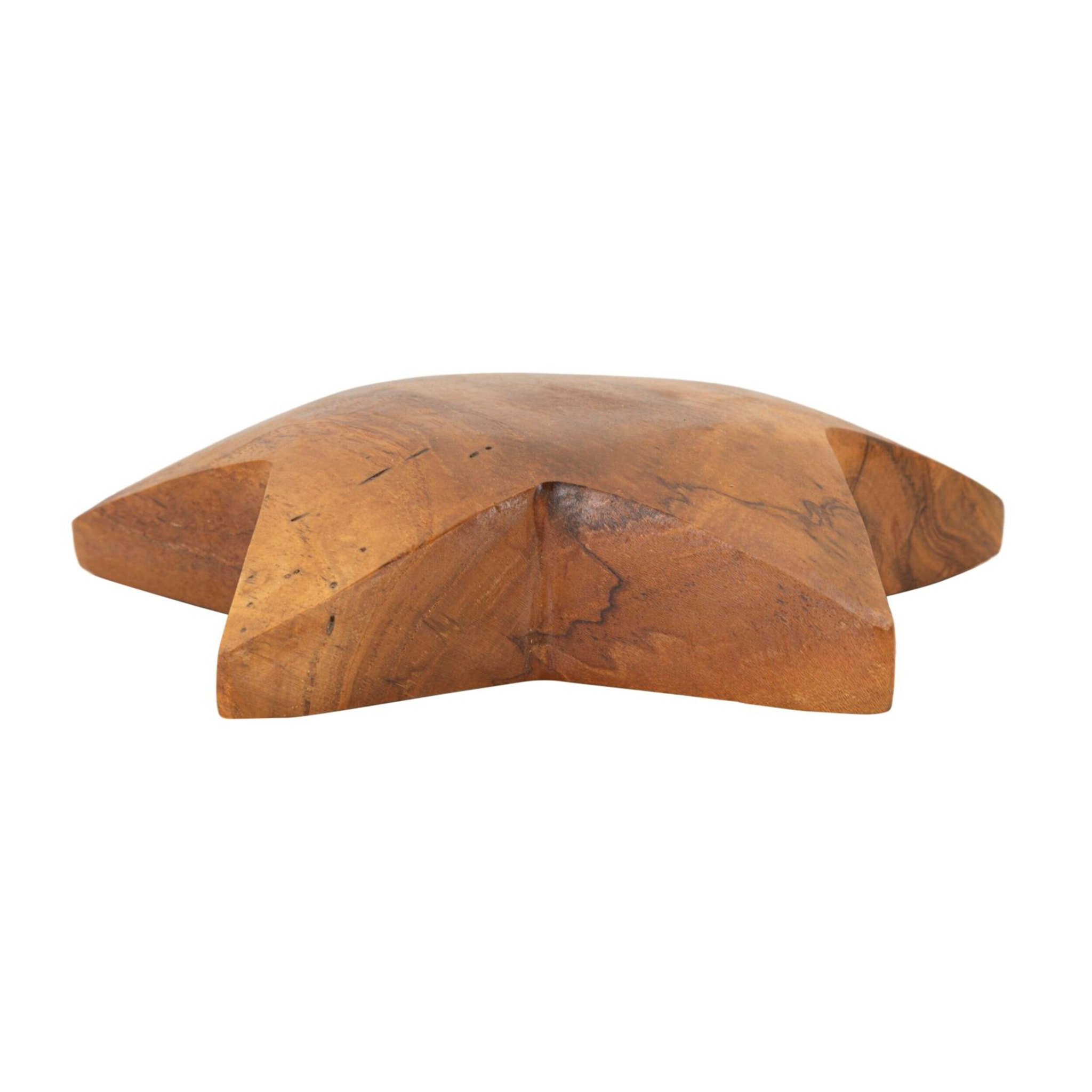 DECORAZIONE BINTANG DA APP.IN TEAK RIC. CMØ19X5 MIN2(PEZZI UNICI-NON RIP. IN SER