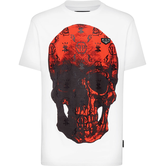 PHILIPP PLEIN T-Shirt Round Neck SKULL