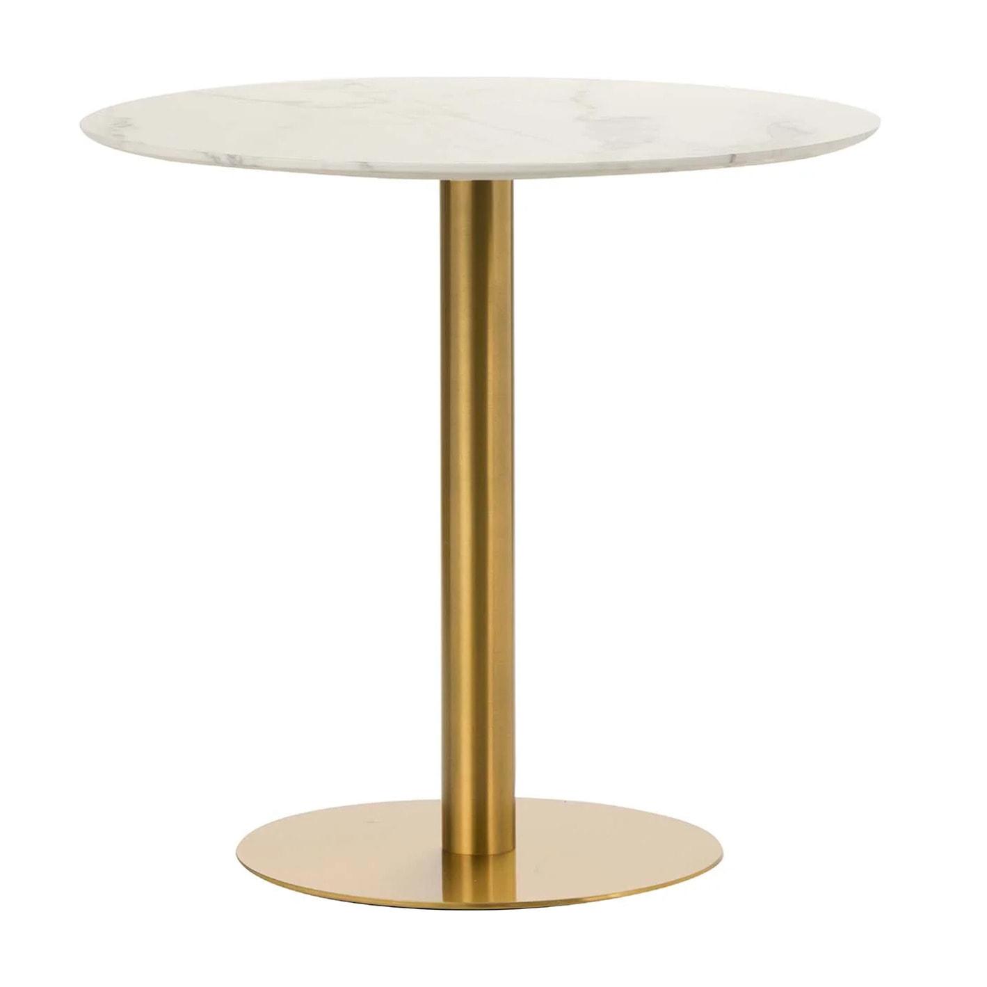 Mesa Comedor Acero Inoxidable Calgary 80x80x75 Cm