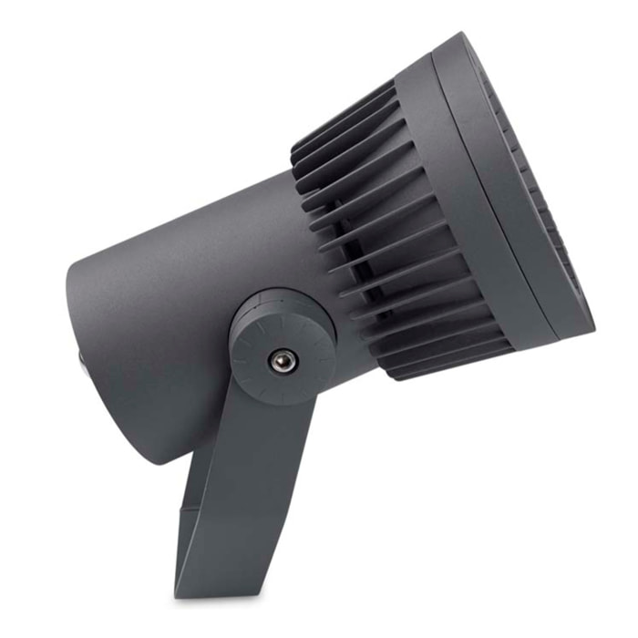 LEDS C4 Proyector IP65 Hubble COB LED Ø234mm LED 96.8 Blanco Cálido para Exterior de Pared, Jardín, Terraza