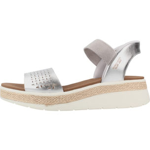 Sandalias Mujer Bobs Sun Ray Step Aside Plata