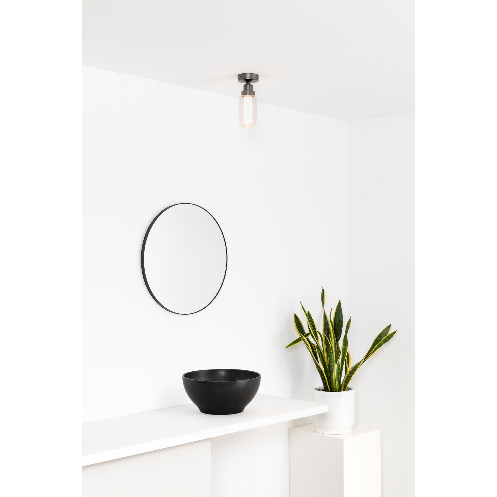 BRUME Plafonnier anthracite