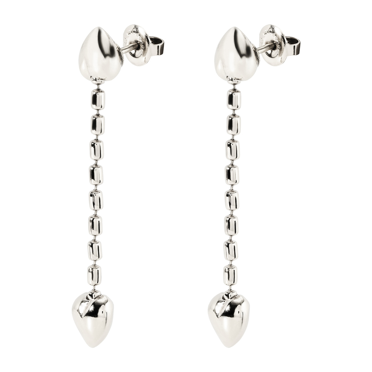 Pendiente Cupido PLATEADO U