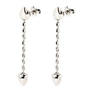 Pendiente Cupido PLATEADO U