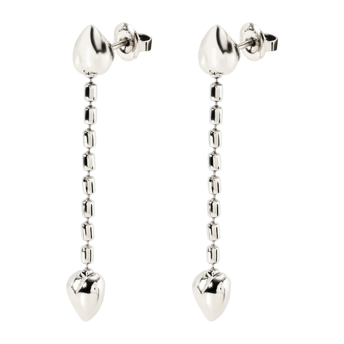 Pendiente Cupido PLATEADO U