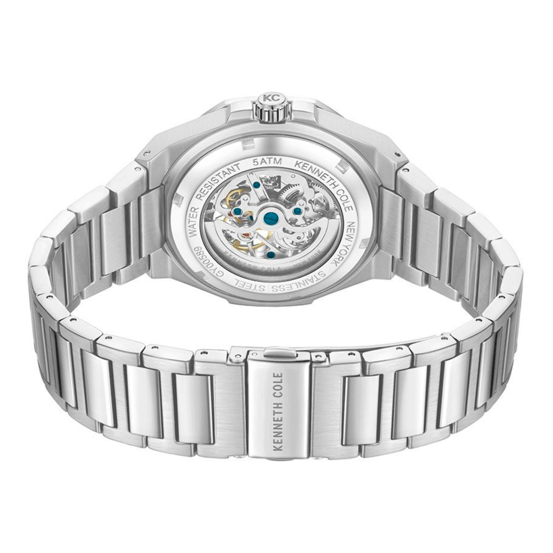 Reloj Kenneth Cole KCWGY0058901 Hombre Analogico Automatico con Correa de Acero inoxidable